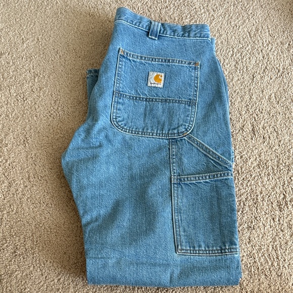 Carhartt Men's Relaxed Fit Blue Jeans